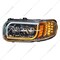 United Pacific High Power Led  In.Blackout In. Headlight W/16 Led Turn & 57 Led Bar For 2008-15 Pb 388 & 2008-2021 31146 - alternate 1